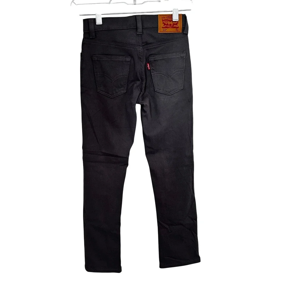 Levi's‎ 512 Slim Taper Boys Gray Wonderknit Jeans Size 7X NWT